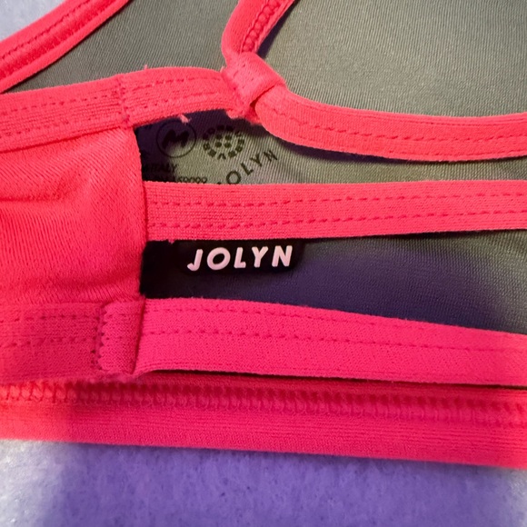JOLYN adrian bikini top Size M -Color Hot pink - Picture 3 of 4